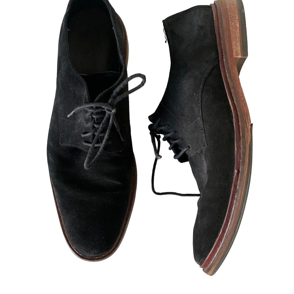 Cole Haan Oxford Suede Dress Shoe Mens 13 Career Old Money Leather Business